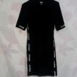 Ivy Park Dress Color Black Size M